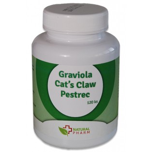 Graviola + Cat´s Claw /Mačací pazúr/ + Pestrec tablety 200 ks