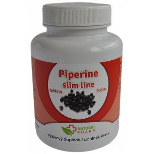 Piperine slim line tablety 200 ks